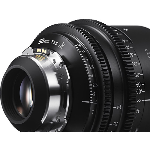 Sigma 40mm T1.5 FF High-Speed Cine Prime with /i Technology (PL Mount, Feet)