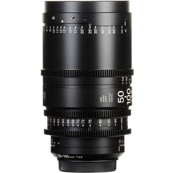 Sigma 50-100mm T2 High-Speed Zoom Lens (Canon EF, Feet) view 5