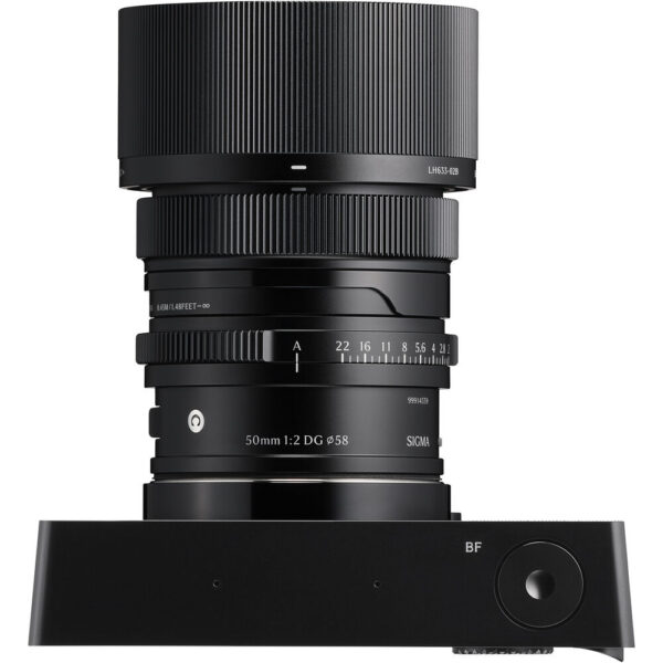 Sigma 50mm f/2 DG Contemporary Lens (L-Mount, Black) view 6