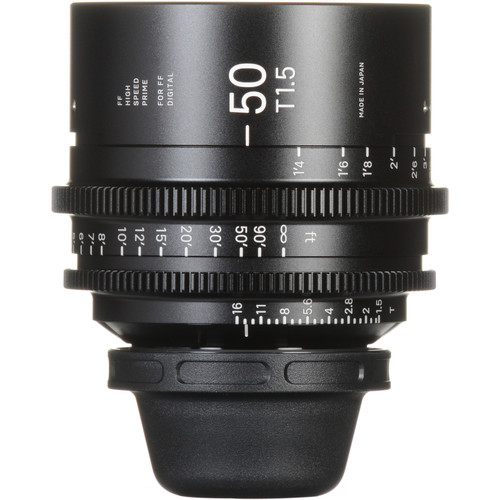 Sigma 50mm T1.5 FF High-Speed Prime (EF Mount, Feet) view 3