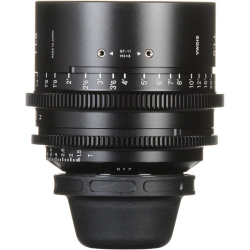 Sigma 50mm T1.5 FF High-Speed Prime (EF Mount, Feet) view 4