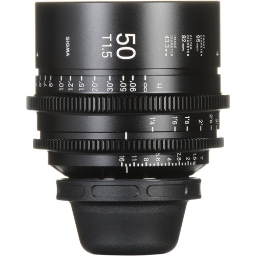 Sigma 50mm T1.5 FF High-Speed Prime (EF Mount, Feet) view 5