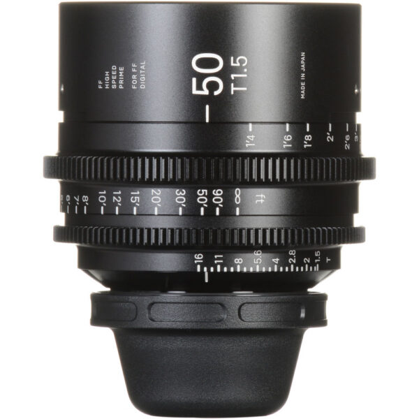 Sigma 50mm T1.5 FF High-Speed Prime (Sony E-Mount, Feet) view 3