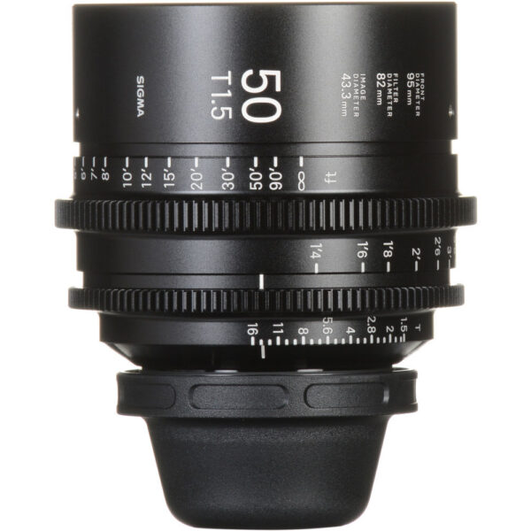 Sigma 50mm T1.5 FF High-Speed Prime (Sony E-Mount, Feet) view 5
