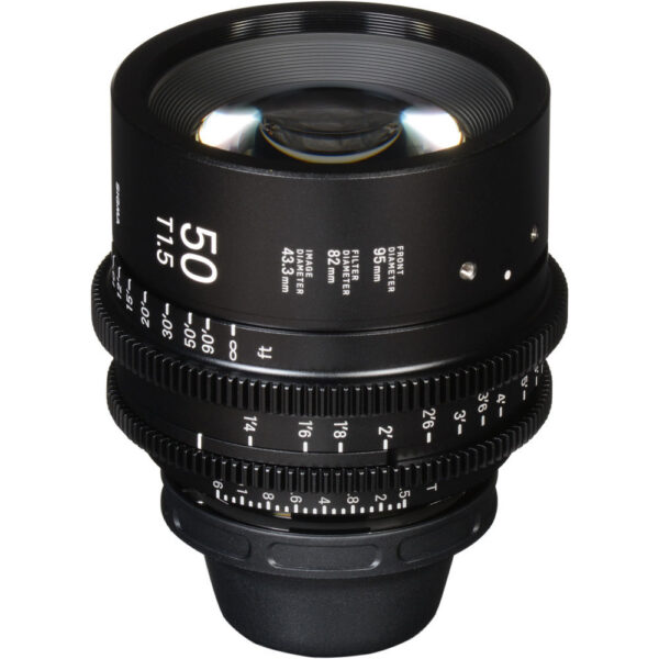 Sigma 50mm T1.5 FF High-Speed Prime (Sony E-Mount, Feet)