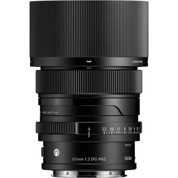 Sigma 65mm f/2 DG Contemporary Lens (L-Mount, Black)