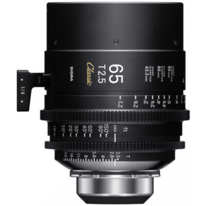 Sigma 65mm T2.5 FF Cine Classic Art Prime Lens (PL Mount, Feet)