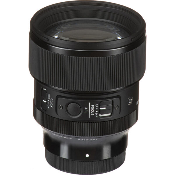Sigma 85mm f/1.4 DG DN Art Lens for Sony E view 5