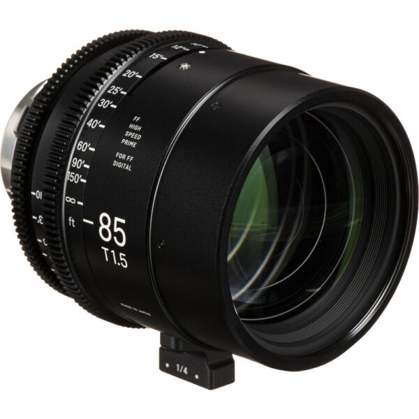 Sigma 85mm T1.5 FF High-Speed Cine Prime with /i Technology (PL Mount, Feet) view 5