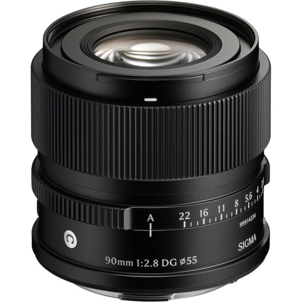 Sigma 90mm f/2.8 DG Contemporary Lens (L-Mount, Black) view 2