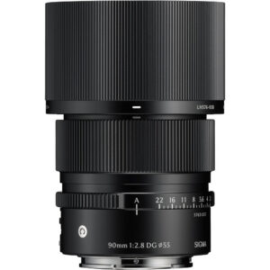 Sigma 90mm f/2.8 DG Contemporary Lens (Sony E, Black)