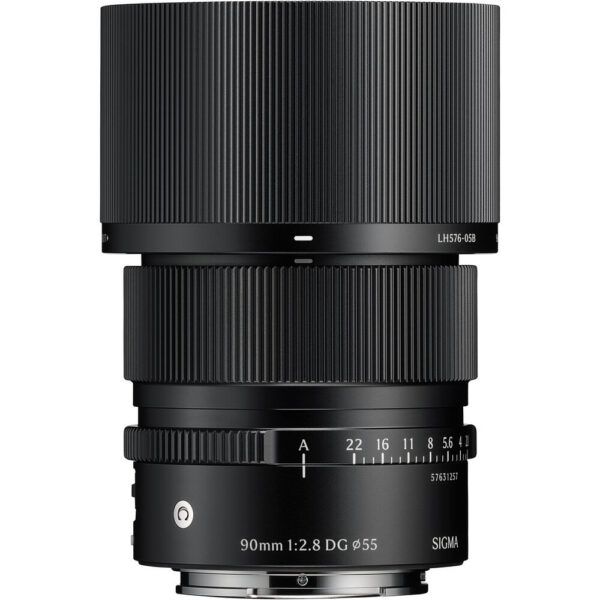Sigma 90mm f/2.8 DG Contemporary Lens (Sony E, Black)