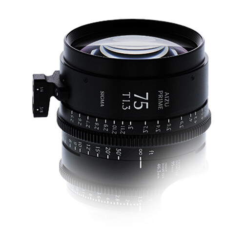 Sigma Aizu Prime 75mm T1.3 LF Cinema Lens (ARRI PL)