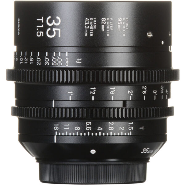 Sigma FF High Speed 7 Prime Lens Kit with Case (Canon EF Mount, Feet) view 3