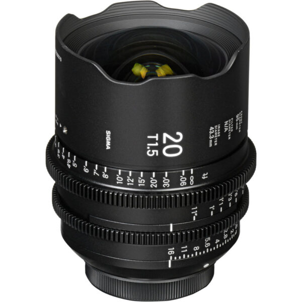 Sigma FF High Speed 7 Prime Lens Kit with Case (Canon EF Mount, Feet)
