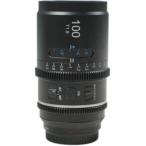 Sirui Astra Series T1.8 1.33x 100mm Full-Frame Anamorphic Lens (Nikon Z, Blue Flares)