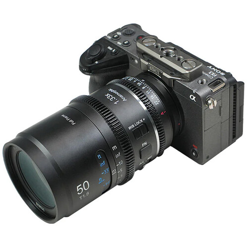 Sirui Astra Series T1.8 1.33x 50mm Full-Frame Anamorphic Lens (L-Mount, Neutral Flares) view 6