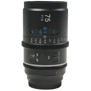 Sirui Astra Series T1.8 1.33x 75mm Full-Frame Anamorphic Lens (Nikon Z, Blue Flares)