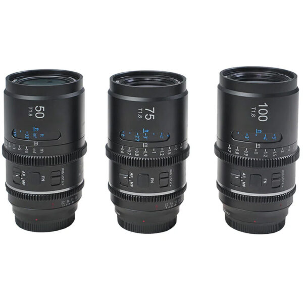 Sirui Astra T1.8 1.33x AF Anamorphic 3-Cine Lens Kit (Nikon Z, Neutral Flares) view 5
