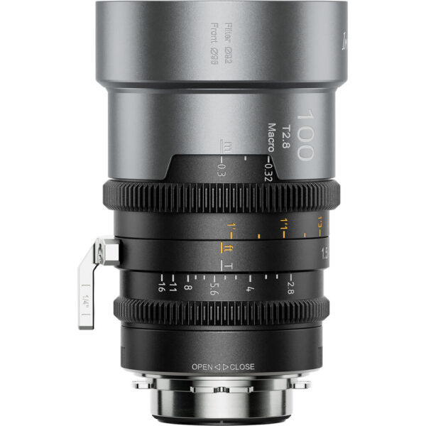 Sirui Iron Star 100mm T2.8 Anamorphic 1.5x Lens (ARRI PL/Canon EF, Neutral Flare)