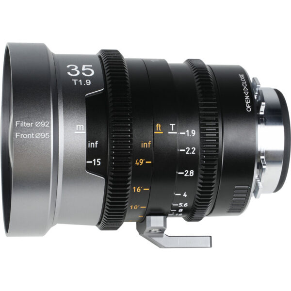 Sirui Iron Star 35mm T1.9 Anamorphic 1.5x Lens (ARRI PL/Canon EF, Blue)