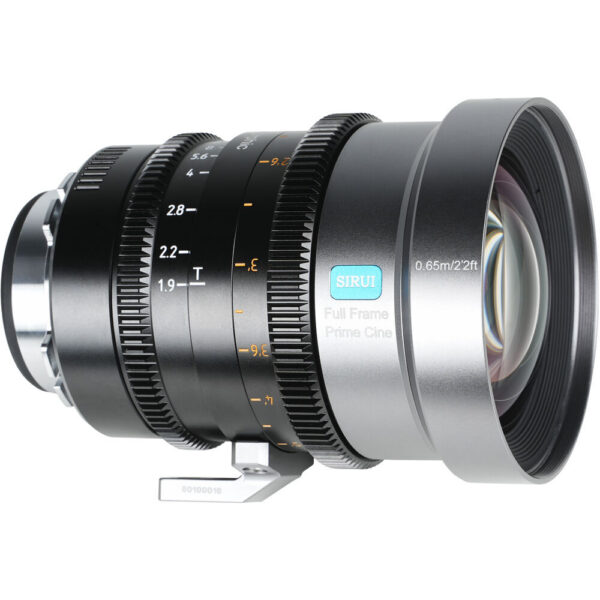 Sirui Iron Star 35mm T1.9 Anamorphic 1.5x Lens (ARRI PL/Canon EF, Blue) view 3