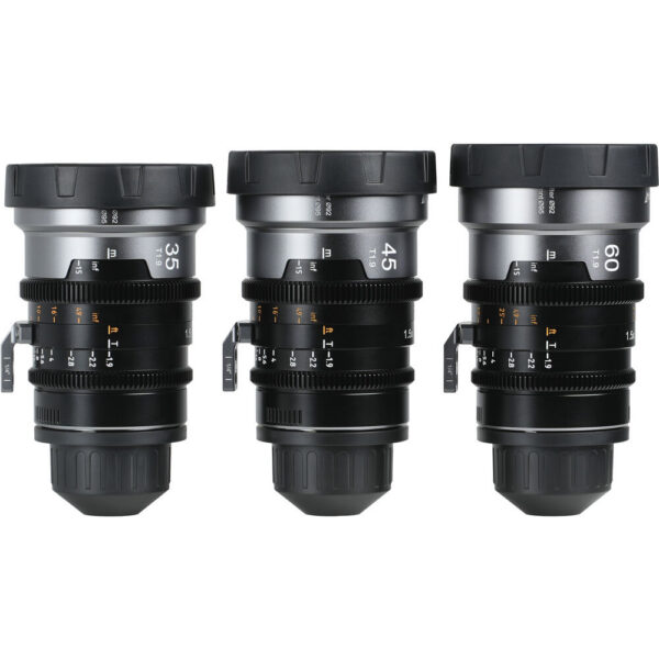 Sirui Iron Star Series 35, 45 & 60mm T1.9 Full-Frame Anamorphic Lens Set (ARRI PL/EF Mount, Blue Flare) view 7