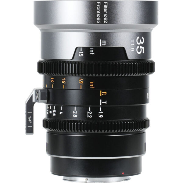 Sirui Iron Star Series 35, 45 & 60mm T1.9 Full-Frame Anamorphic Lens Set (ARRI PL/EF Mount, Neutral Flare) view 3