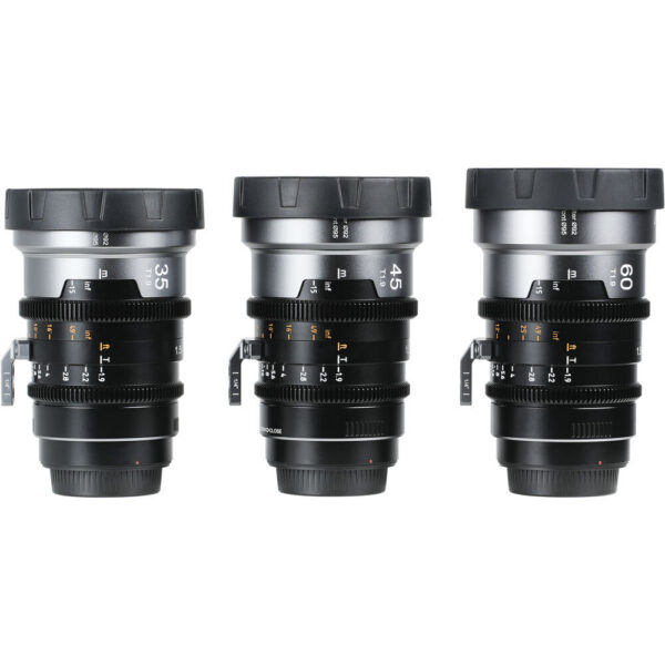Sirui Iron Star Series 35, 45 & 60mm T1.9 Full-Frame Anamorphic Lens Set (ARRI PL/EF Mount, Neutral Flare) view 6