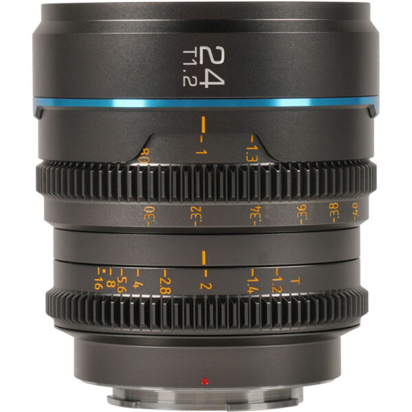 Sirui Night Walker T1.2 S35 Cine 3-Lens Set (RF-Mount, Gunmetal Gray) view 3