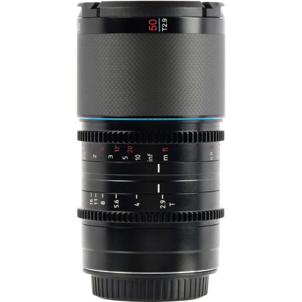 Sirui Saturn T2.9 1.6x Carbon Fiber Full-Frame Anamorphic 2-Lens Set (Nikon Z, Blue Flare) view 2