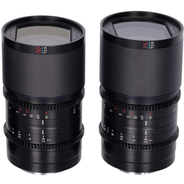 Sirui Saturn T2.9 1.6x Carbon Fiber Full-Frame Anamorphic 2-Lens Set (Sony E, Blue Flare) view 6