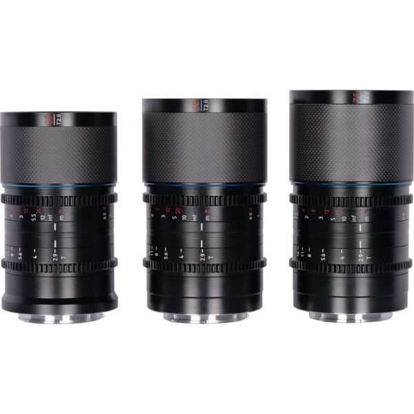 Sirui Sniper f/1.2 Autofocus 3-Lens Kit (FUJIFILM X, Black) view 4