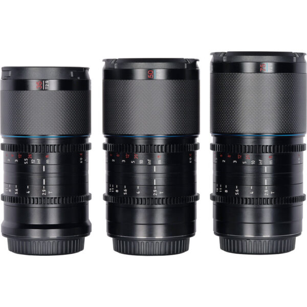Sirui Sniper f/1.2 Autofocus 3-Lens Kit (Nikon Z, Black) view 3