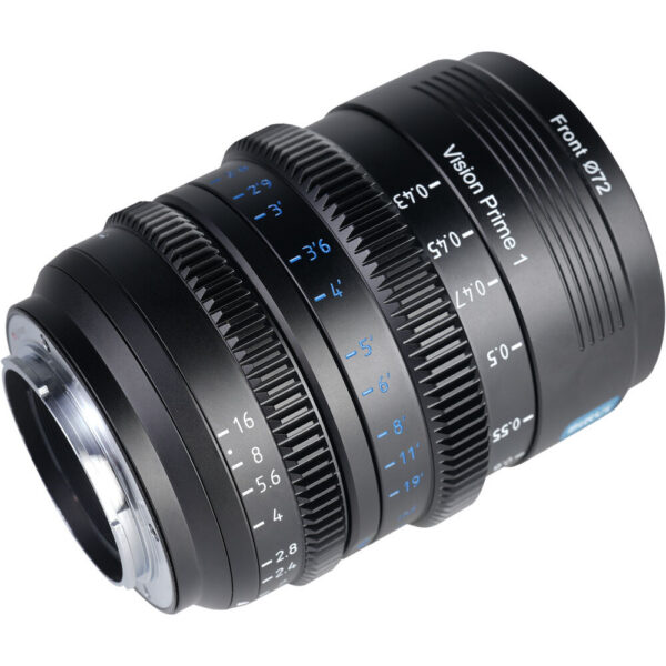 Sirui VP-1 Vision Prime 35mm T1.4 Full-Frame Cine Lens (Multi-Mount, Black) view 5