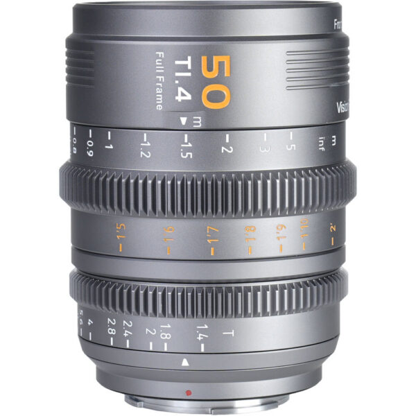 Sirui VP-1 Vision Prime 50mm T1.4 Full-Frame Cine Lens (Multi-Mount, Metal Gray)