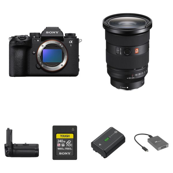 Sony a1 II Mirrorless Camera with 24-70mm f/2.8 Lens and Performance Kit