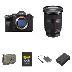 Sony a1 Mirrorless Camera with 24-70mm f/2.8 II Lens and Essentials+ Kit