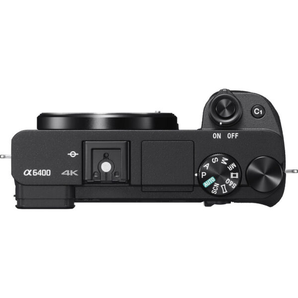 Sony a6400 Mirrorless Camera view 3