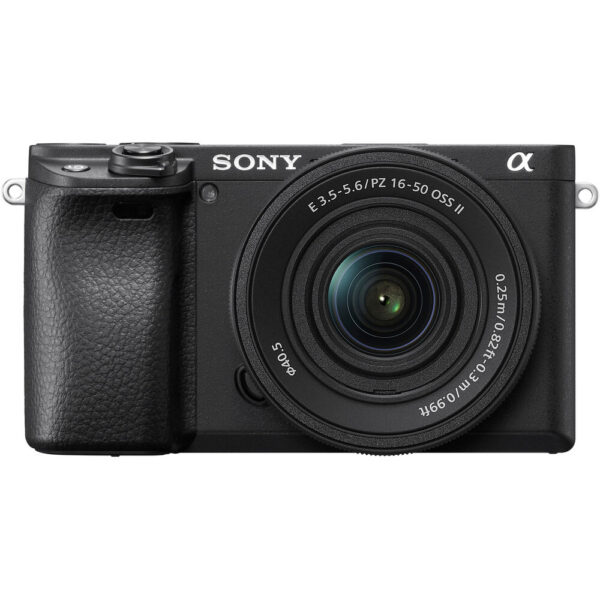 Sony a6400 Mirrorless Camera with 16-50mm f/3.5-5.6 II Lens and Basic Bundle