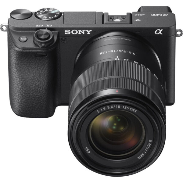 Sony a6400 Mirrorless Camera with 18-135mm f/3.5-5.6 Lens view 7