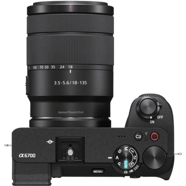 Sony a6700 Mirrorless Camera with 18-135mm f/3.5-5.6 Lens view 5