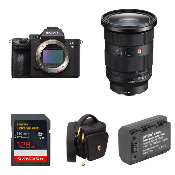 Sony a7 III Mirrorless Camera with 24-70mm f/2.8 Lens and Accessories Kit view 6