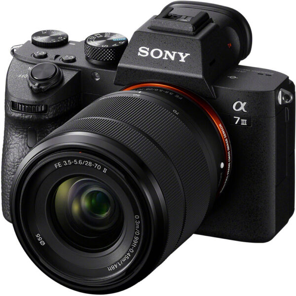Sony a7 III Mirrorless Camera with 28-70mm f/3.5-5.6 Lens and Basic Bundle