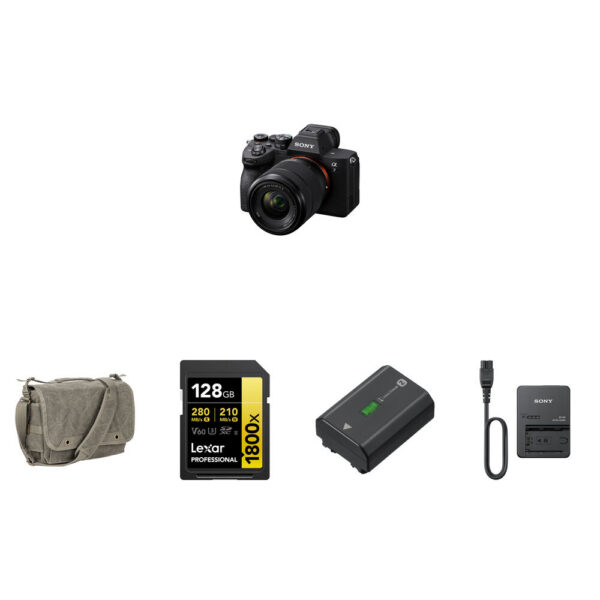 Sony a7 IV Mirrorless Camera with 28-70mm f/3.5-5.6 II Lens and Essentials+ Kit