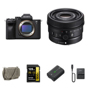 Sony a7 IV Mirrorless Camera with 50mm f/2.5 Lens and Essentials+ Kit