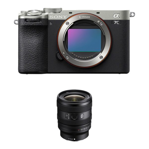 Sony a7C II Mirrorless Camera with 16-25mm f/2.8 Lens Kit (Silver)