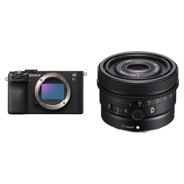 Sony a7CR Mirrorless Camera with 40mm f/2.5 G Lens Kit (Black)