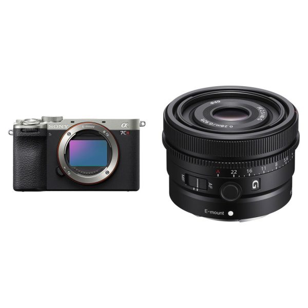 Sony a7CR Mirrorless Camera with 40mm f/2.5 Lens Kit (Silver)