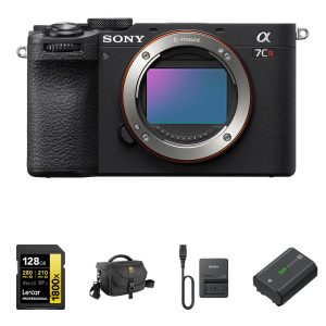 Sony a7CR Mirrorless Camera with Essentials+ Kit (Black)